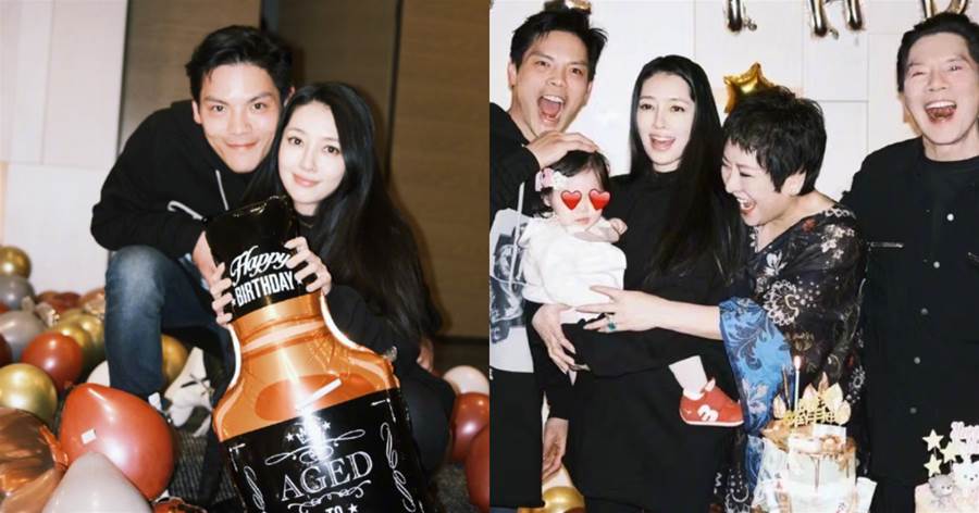 向佐為「向太和郭碧婷」慶生！一家五口「都出鏡」顯幸福，被質疑「記錯生日」不是同一天：婆媳關係引猜測