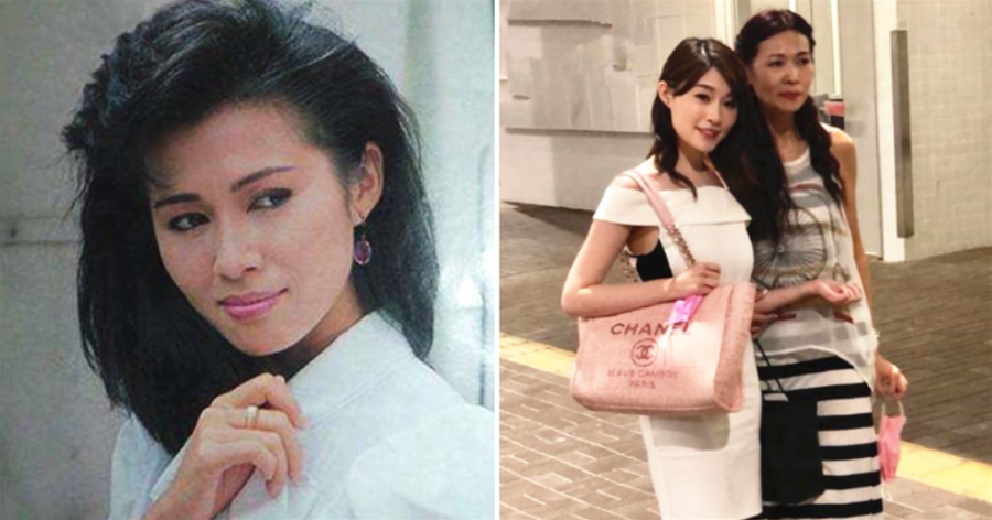 麥翠嫻一家三口罕見現身，她穿條紋裙超減齡，24歲女兒也貌美