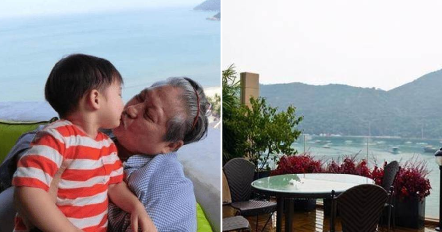 70歲洪金寶香港海景別墅首曝光，視野開闊空氣好，樂享晚年生活：每天含飴弄孫很幸福