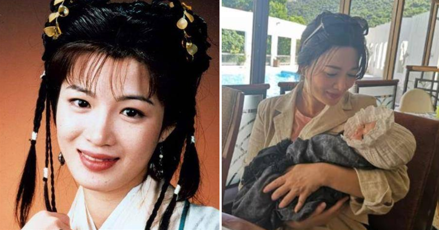 曾落魄到領救濟金，嫁61歲富豪三胎產女，陳少霞慶生豪宅搶鏡
