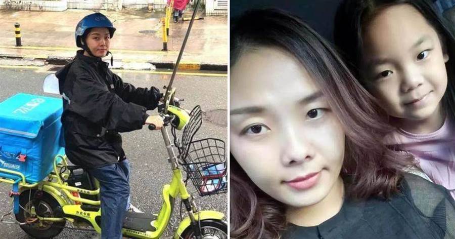 為孩子忍夫6年，32歲單親媽「淨身出戶」 做外送獨養女，生日收兒祝福淚崩：努力接單只為孩子