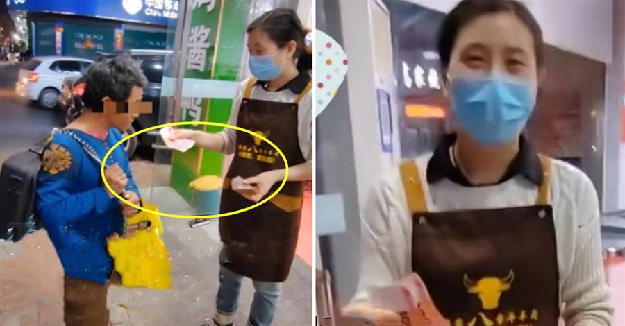拾荒男「用冥紙買肉」！暖心老闆娘「裝不知情」不忍拆穿，每周都來：要填飽肚子